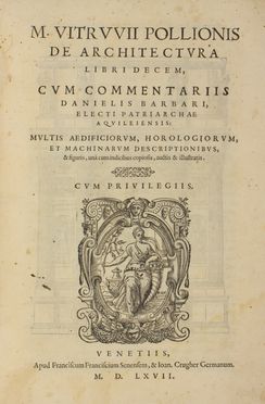 De Architectura, Vitruvio