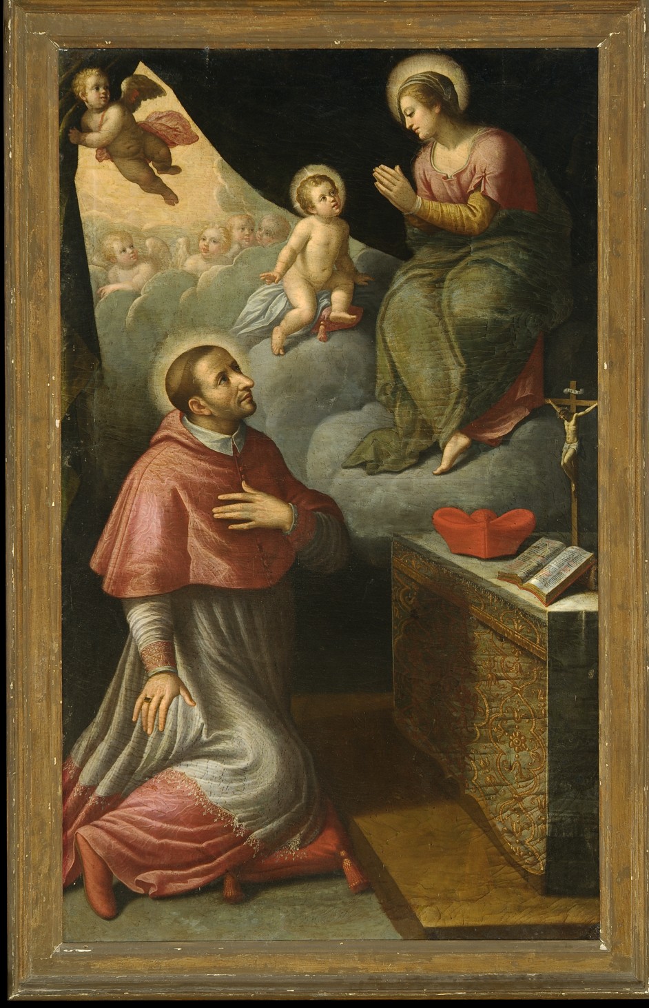 San Carlo Borromeo in adorazione San Carlo Borromeo in adorazione